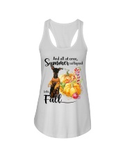 Into Fall - Miniature Pinscher 2 Ladies Flowy Tank tile