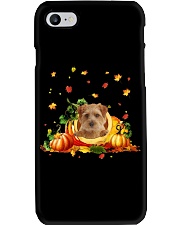 Pumpkin Cave - Norfolk Terrier Phone Case tile