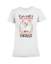 Relationship - Chorkie Premium Fit Ladies Tee tile