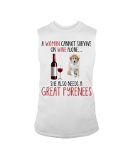 She Also Needs - Great Pyrenees Sleeveless Tee tile
