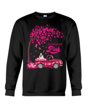 LBN October Pink Truck Boston Terrier 1 Crewneck Sweatshirt tile
