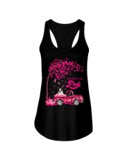 LBN October Pink Truck Boston Terrier 1 Ladies Flowy Tank tile