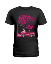 LBN October Pink Truck Boston Terrier 1 Ladies T-Shirt tile