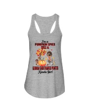 Pumpkin Girl - German Shorthaired Pointer Ladies Flowy Tank tile