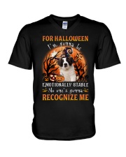 Recognize - Saint Bernard V-Neck T-Shirt tile