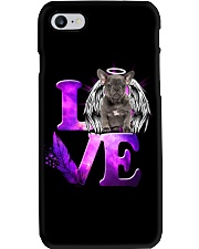 Heaven Love - Grey French Bulldog Phone Case tile