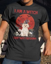 Karma - GOLD Morkie Classic T-Shirt apparel-classic-tshirt-lifestyle-28