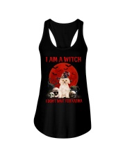 Karma - GOLD Morkie Ladies Flowy Tank tile