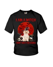 Karma - GOLD Morkie Youth T-Shirt tile