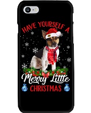 Little Christmas - Rat Terrier 2 Phone Case tile