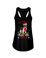 Little Christmas - Rat Terrier 2 Ladies Flowy Tank tile