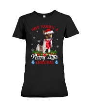 Little Christmas - Rat Terrier 2 Premium Fit Ladies Tee tile