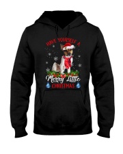 Little Christmas - Rat Terrier 2 Hooded Sweatshirt front