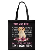 Thanks Mom - Poochon Tote Bag tile