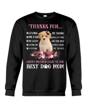 Thanks Mom - Poochon Crewneck Sweatshirt tile