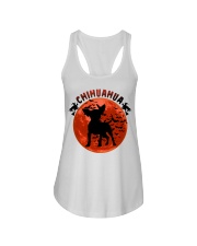 Blood Moon - Chihuahua Ladies Flowy Tank tile