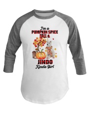 Pumpkin Girl - Jindo Baseball Tee tile