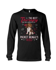 Best Therapy - Pocket Beagle Long Sleeve Tee tile