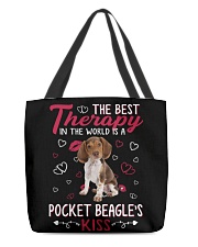 Best Therapy - Pocket Beagle All-Over Tote tile