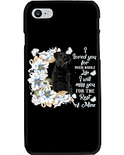 Rest Of Mine - BLACK Labrador 1 Phone Case tile