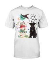 Chosen - BLACK Miniature Schnauzer Classic T-Shirt front