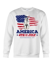 American 4th july - Dalmatian Crewneck Sweatshirt tile