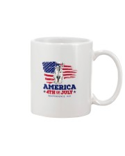 American 4th july - Dalmatian Mug tile
