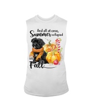 Into Fall - BLACK Morkie Sleeveless Tee tile
