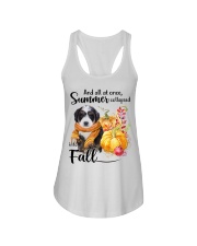 Into Fall - Bernedoodle Ladies Flowy Tank tile