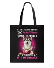 Millionaire - Alaskan Malamute Tote Bag tile
