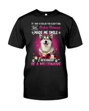 Millionaire - Alaskan Malamute Premium Fit Mens Tee tile
