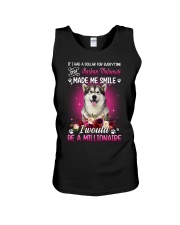 Millionaire - Alaskan Malamute Unisex Tank tile