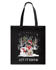 Xmas Reindeer - Karelian bear dog Tote Bag tile