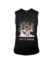 Xmas Reindeer - Karelian bear dog Sleeveless Tee tile