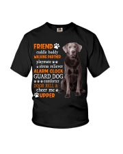 Playmate - SILVER Labrador Youth T-Shirt tile