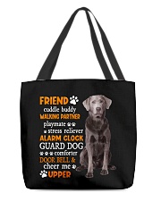 Playmate - SILVER Labrador All-Over Tote tile