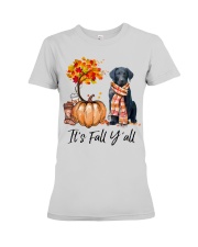 It is Fall - Labrador Retriever 1 Premium Fit Ladies Tee tile