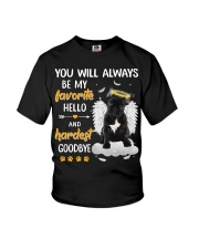 Hardest Goodbye - French Bulldog Youth T-Shirt tile