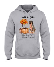 Fall And - Bluetick Coonhound Hooded Sweatshirt front