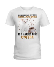 The Difference - Chorkie Ladies T-Shirt tile