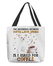 The Difference - Chorkie All-Over Tote tile