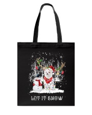 Xmas Reindeer - Chorkie Tote Bag tile
