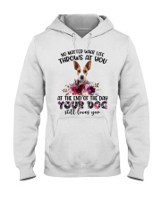 At The End - Rat Terrier 1 Hooded Sweatshirt tile