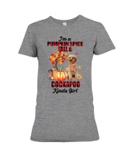 Pumpkin Girl - Cockapoo Premium Fit Ladies Tee tile