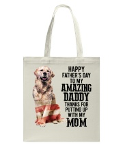 Father Day - Golden Retriever Tote Bag tile