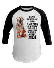 Father Day - Golden Retriever Baseball Tee tile