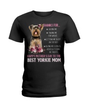 Talking Me - Yorkshire Terrier 1 Ladies T-Shirt tile