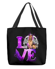 Heaven Love - Bloodhound All-Over Tote tile