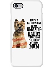 Father Day - Cairn Terrier Phone Case tile
