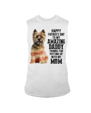 Father Day - Cairn Terrier Sleeveless Tee tile